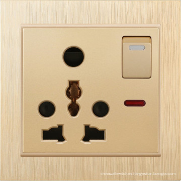Enchufe de interruptor de pared electrónico para interiores de uso doméstico